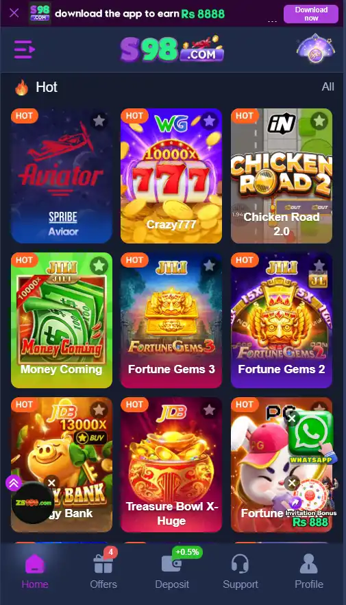 s98 game download